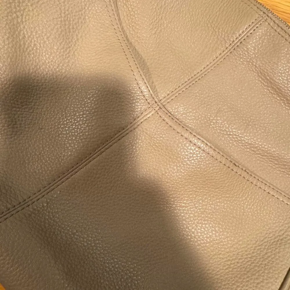 Michael Kors Tan Pebbled Leather Shoulder Bag Handbag